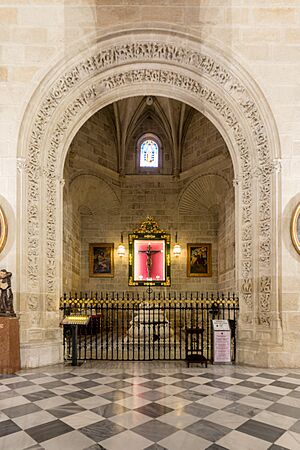 Archivo:Almeria Cathedral 2023 - chapel Cristo de la escucha