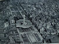 Archivo:Avenida 9 de Julio (foto aérea inauguración)