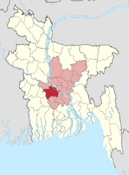 BD Faridpur District locator map.svg