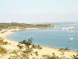 Archivo:Bahía de Santandé (La Magdalena, Isla de la Torre y playas)