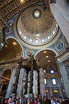 Baldacchino del Bernini e cupola a San Pietro (KAM 0336) (8652306437)