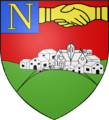 Blason ville fr La Roche-sur-Yon (Vendée)