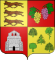 Blason ville fr Loupes (Gironde).svg