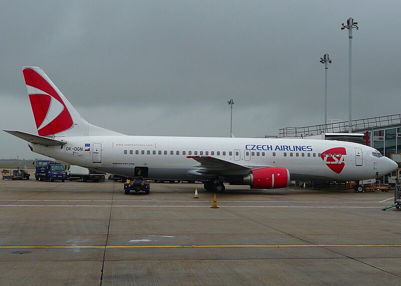 Boeing 737-400 (Czech Airlines) (3037007523)