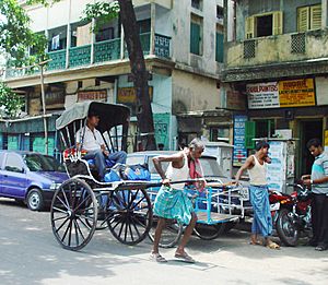 Archivo:Calcutta rickshaw