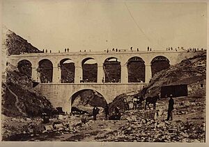 Archivo:Canal de Isabel II. Puente-acueducto de la Sima, Charles Clifford