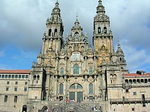 Catedral de Santiago de Compostela. Agosto 2005..JPG