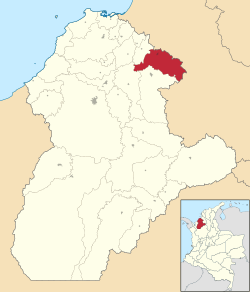 San Rafael de Chinú ubicada en Córdoba (Colombia)