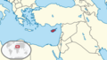 Cyprus in its region (claimed)