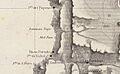 Detalle de Paposo en Mapa de Pedro Pissis 1884