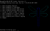 DragonFly BSD 6.2.1 boot loader screenshot