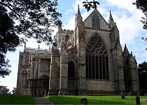 Archivo:East Face of Ripon Cathedral
