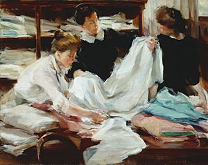 Archivo:Elizabeth Sparhawk-Jones, Shop Girls, 1912