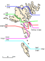 Faroe islands isoglosses