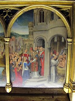 Archivo:Hans memling, cassa di sant'orsola, 1489, 14