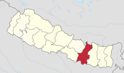 Janakpur in Nepal.svg