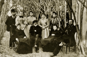 Archivo:Luis de Mas y Poudevida con su familia