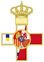 Military Merit Grand Crosses and Crosses (Spain) - Template.svg