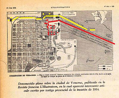 Archivo:PLANO FRANCES - Pasquel, Rev Jarocha, Abr-1966, p30 Prairie en amarillo, Florida y Utah en rojo
