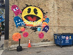 Archivo:Pac-Man mural (26199448149)
