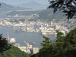 Port of Kure seen from Yasumi-yama.jpg