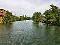 Río Jerte en Plasencia