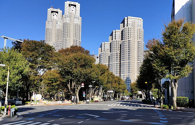Shinjuku central park southwest
