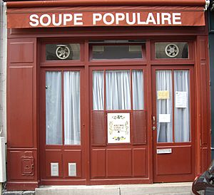 Archivo:Soup kitchen, Rue Clément, Paris 6