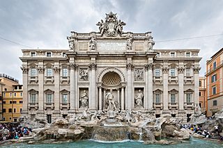 Trevi Fountain, Rome, Italy 2 - May 2007.jpg