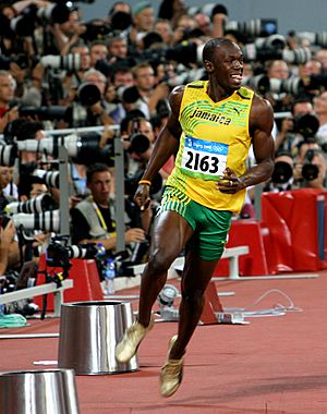 Archivo:Usain Bolt Olympics Celebration