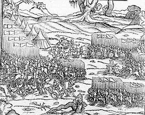 Archivo:Varna 1444 Polski Kronika from 1564