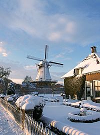 Archivo:Walderveense molen sneeuw (2)