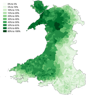 Archivo:Welsh speakers in the 2011 census