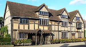Archivo:William Shakespeares birthplace, Stratford-upon-Avon 26l2007