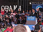20081102 Obama-Springsteen Rally in Cleveland.JPG