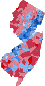 Archivo:2020 United States Senate election in New Jersey results map by municipality