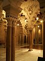 Aljafería interior noche