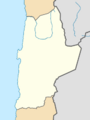 Antofagasta location map