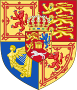 Arms of the United Kingdom in Scotland (1816-1837)