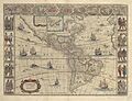 Blaeu Americae Nova Tabula 1614 (1617) UTA