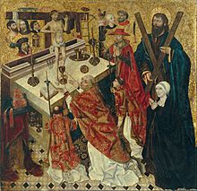 Diego de la Cruz - The Mass of Saint Gregory - Google Art Project.jpg