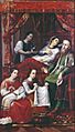 El Nacimiento de la Virgen - Juan Correa - siglo XVIII - Museo SHCP