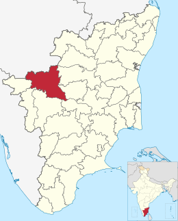 Erode in Tamil Nadu (India).svg