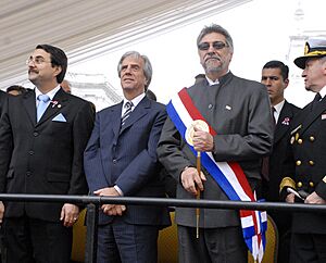Archivo:Fernando Lugo and Tabare vazquez