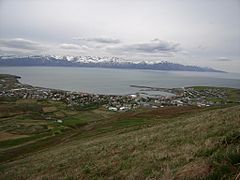 Húsavík - view from the mountain
