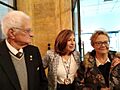 Homenaje a Consuelo Álvarez, Violeta. Biógrafa, nieto y biznieta de Violeta