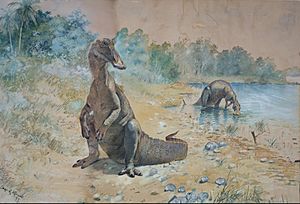 Archivo:Knight hadrosaurs