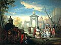 La Puerta de San Vicente, de Ginés Andrés de Aguirre (Museo del Prado)