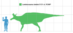 Archivo:Lambeosaurus scale