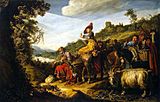 Lastman, Pieter - Abraham's Journey to Canaan - 1614
